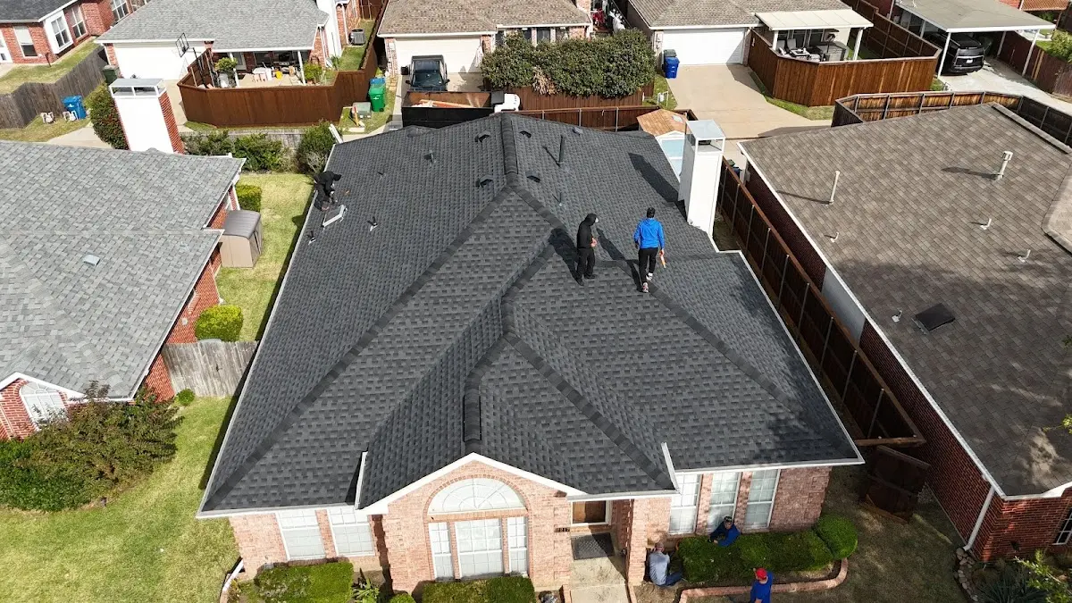 Commercial Roofing work in progress on a Claremont property